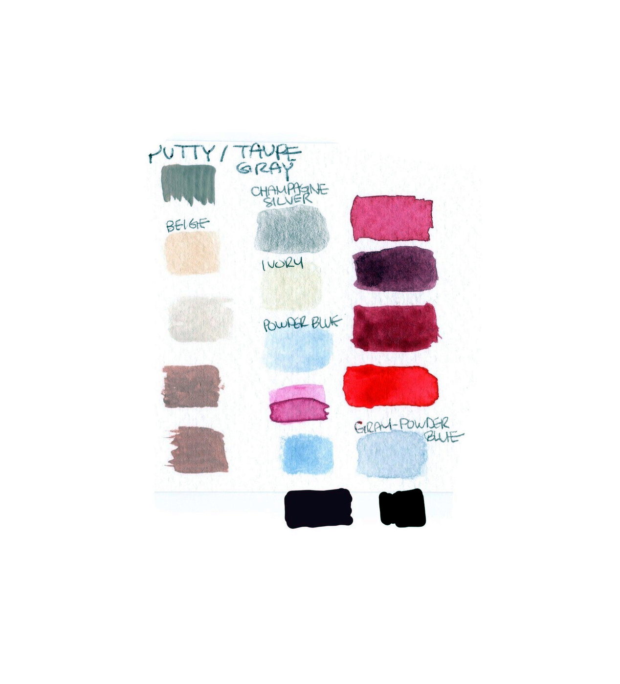 Colour and material study